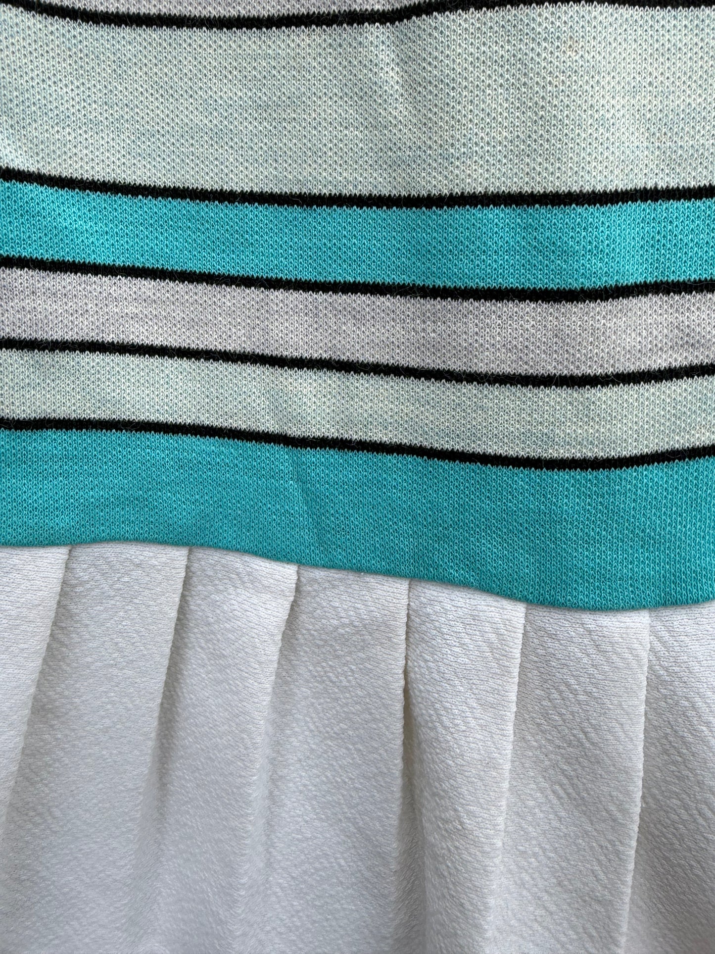 80s stripy tennis dress 4y (104cm)