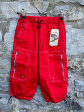 Load image into Gallery viewer, Y2K red pants  6-7y (116-122cm)
