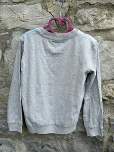 Swans grey sweatshirt   5-6y (110-116cm)