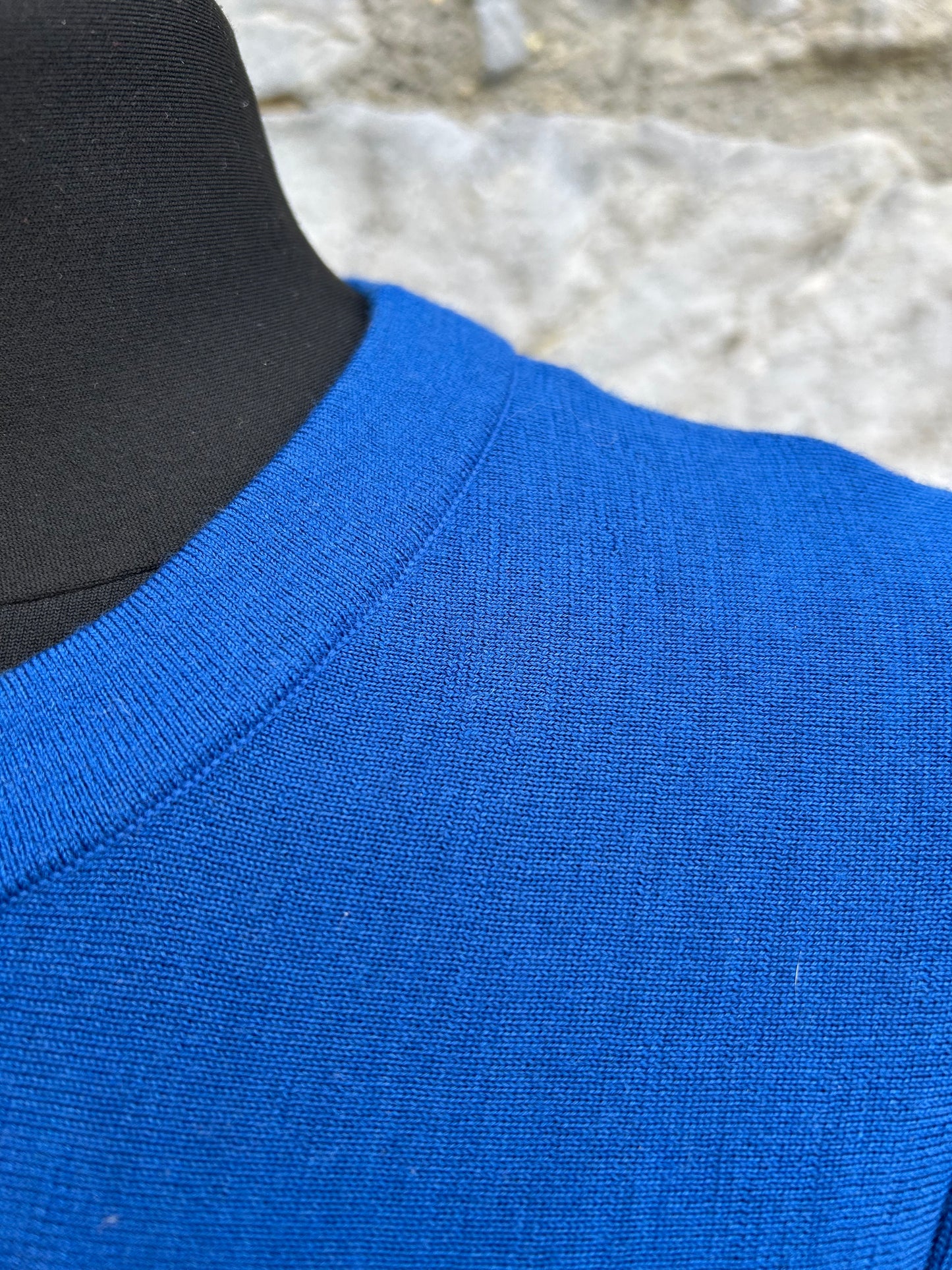 Blue knitted tunic uk 10-12