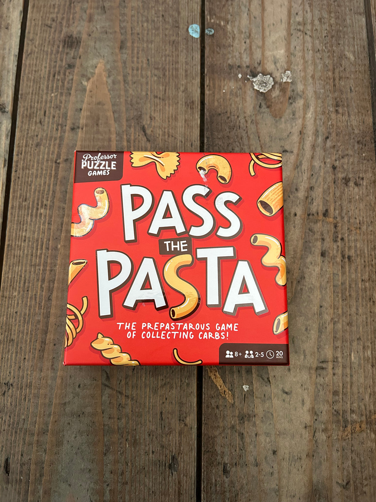 Pass the pasta-game