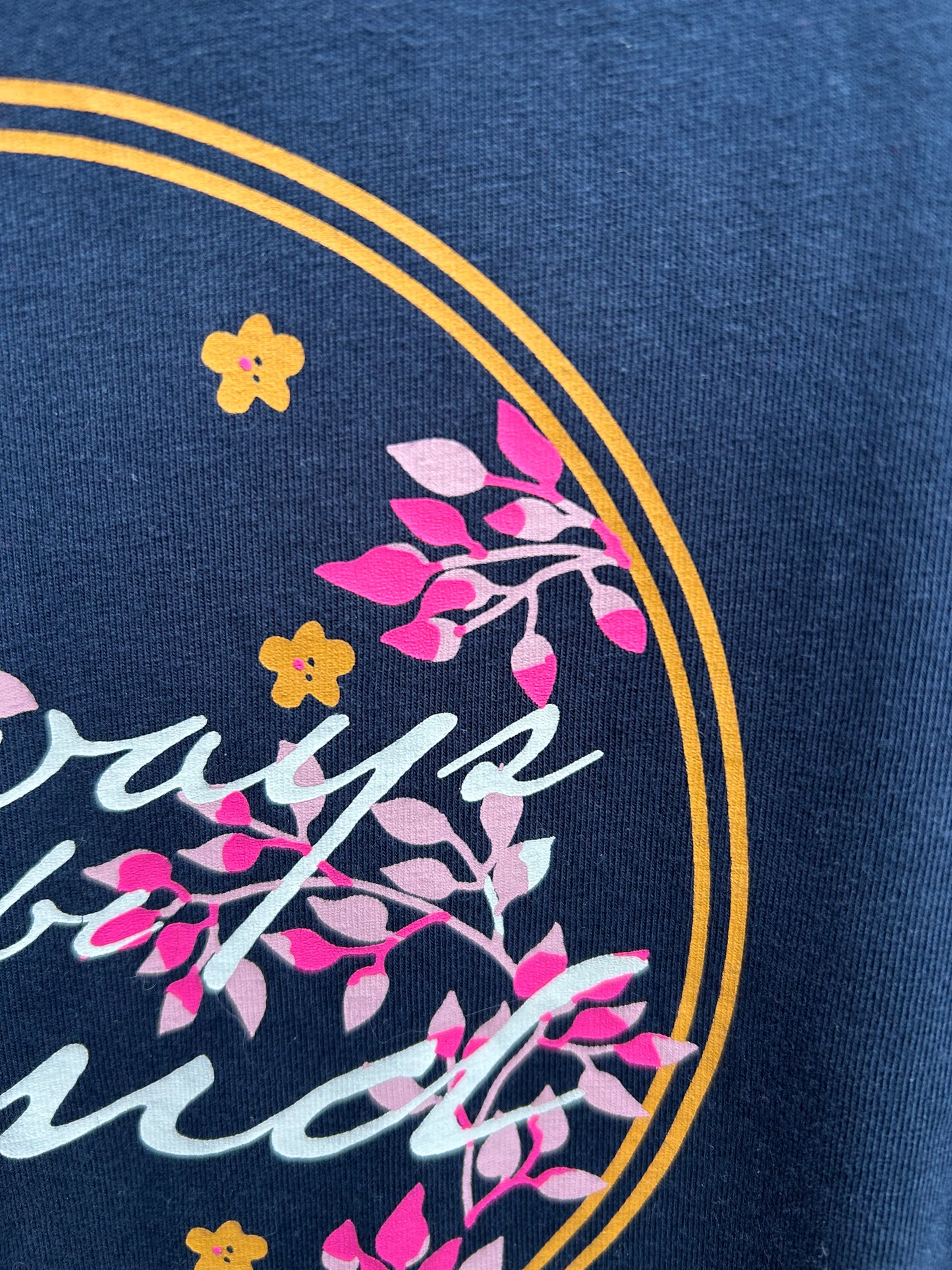 Always be kind navy top  18-24m (86-92cm)