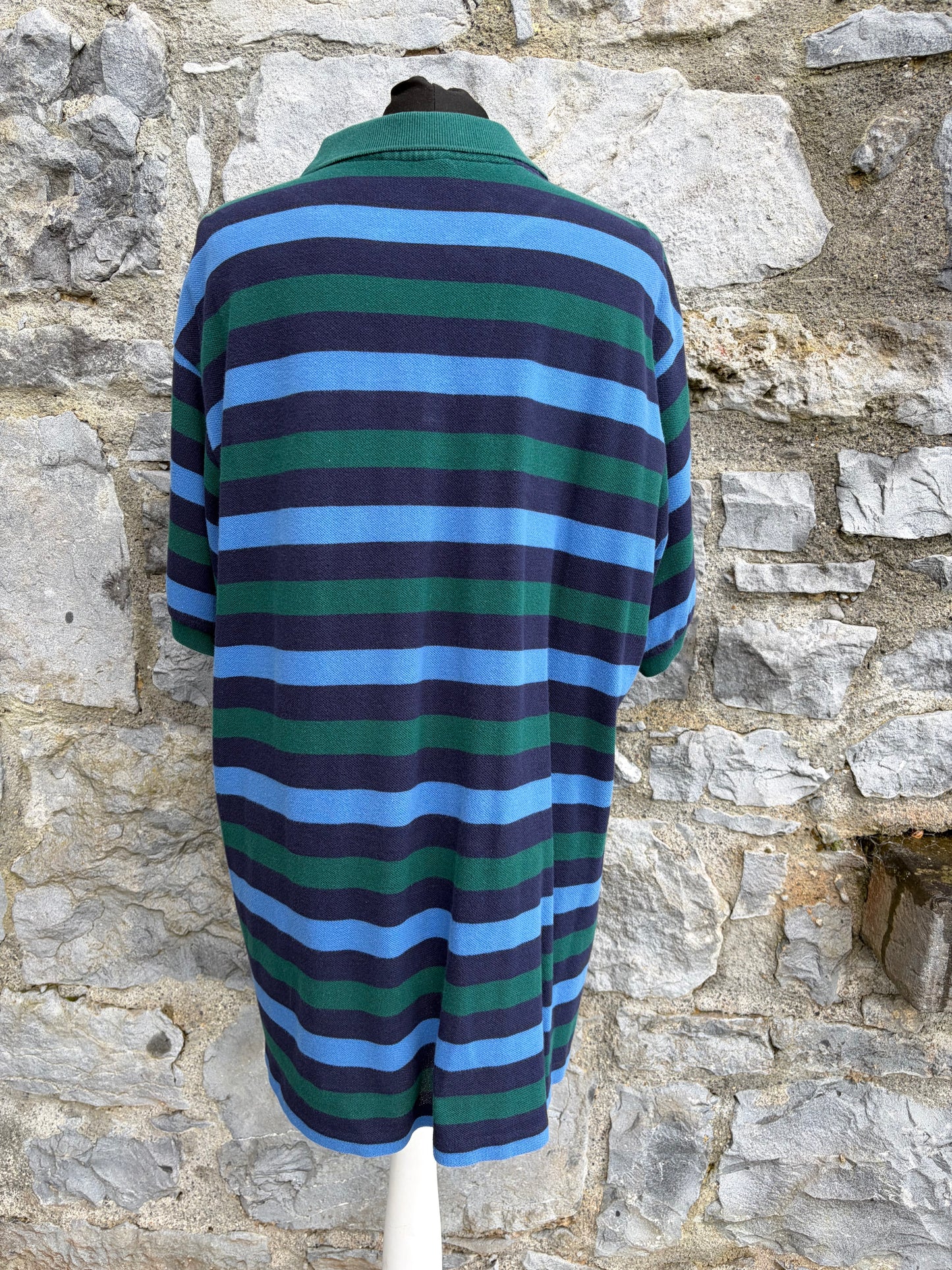 Blue&stripy T-shirt Large