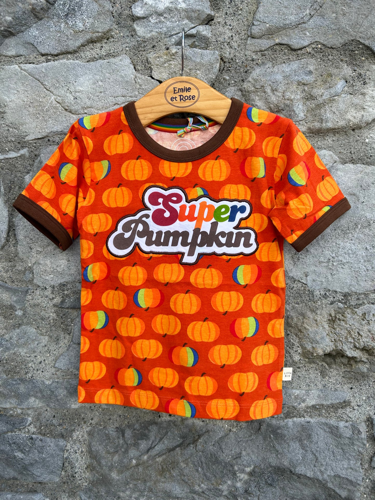 Super Pumpkin Orange T-shirt  12-18m (80-86cm)