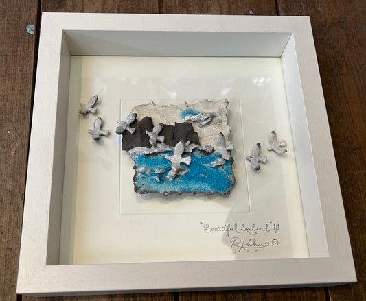 Handmade birds picture by Rebeka Kahn