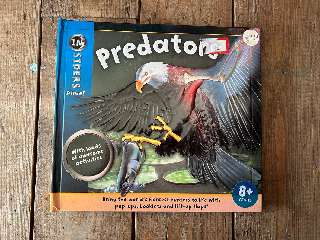 Predators pop up book