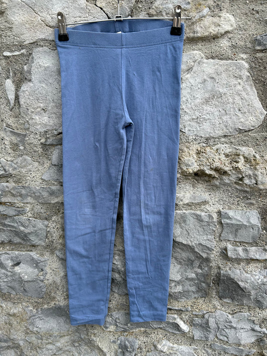 Blue leggings  7-8y (122-128cm)