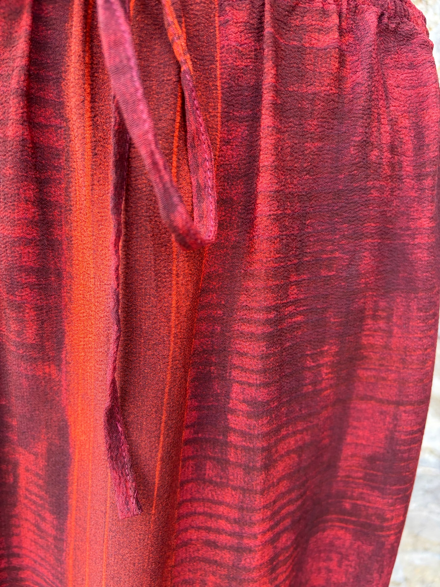 90s Rusty stripy skirt uk 10-12