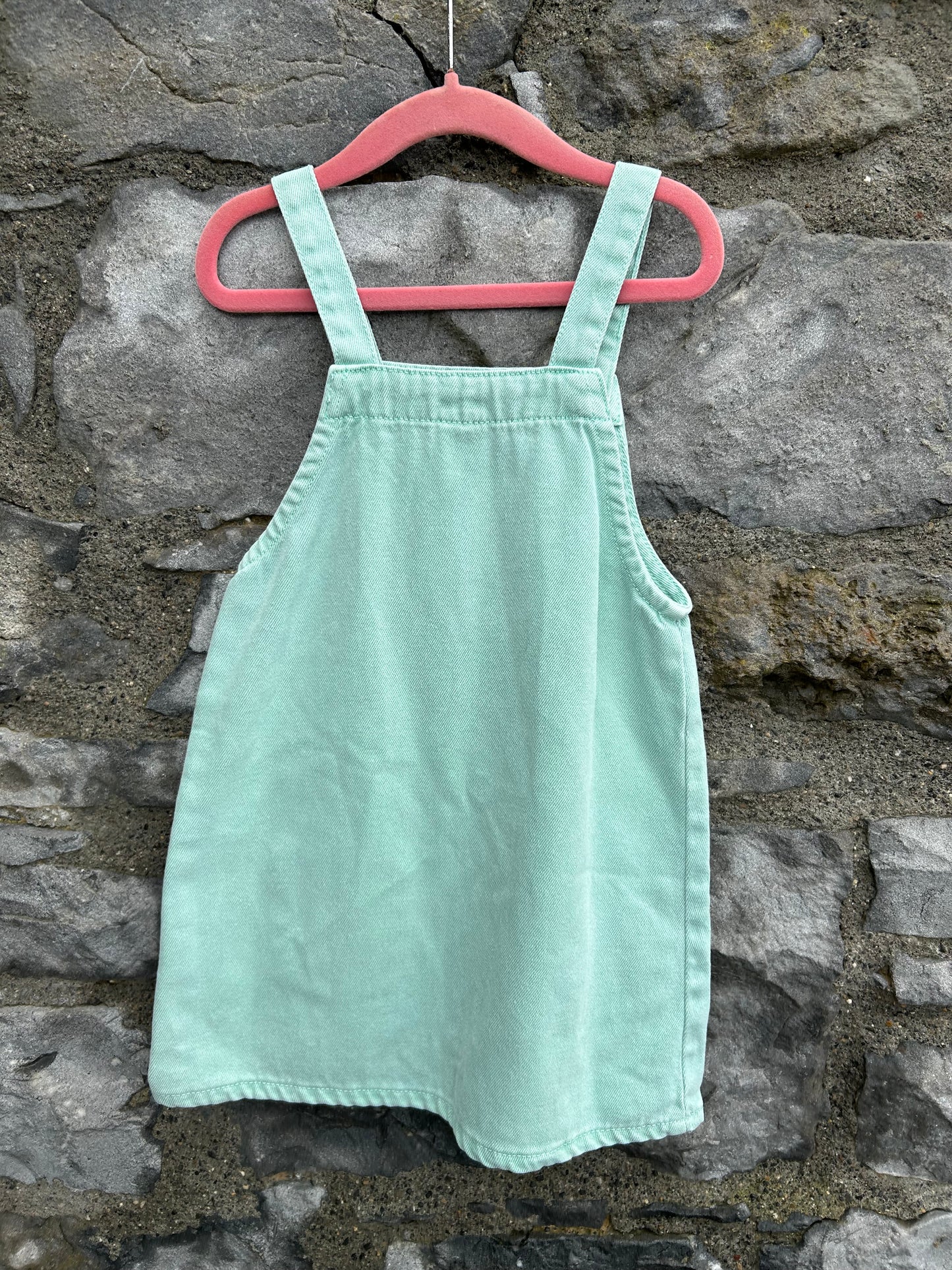 Mint denim pinafore 3-4y (98-104cm)