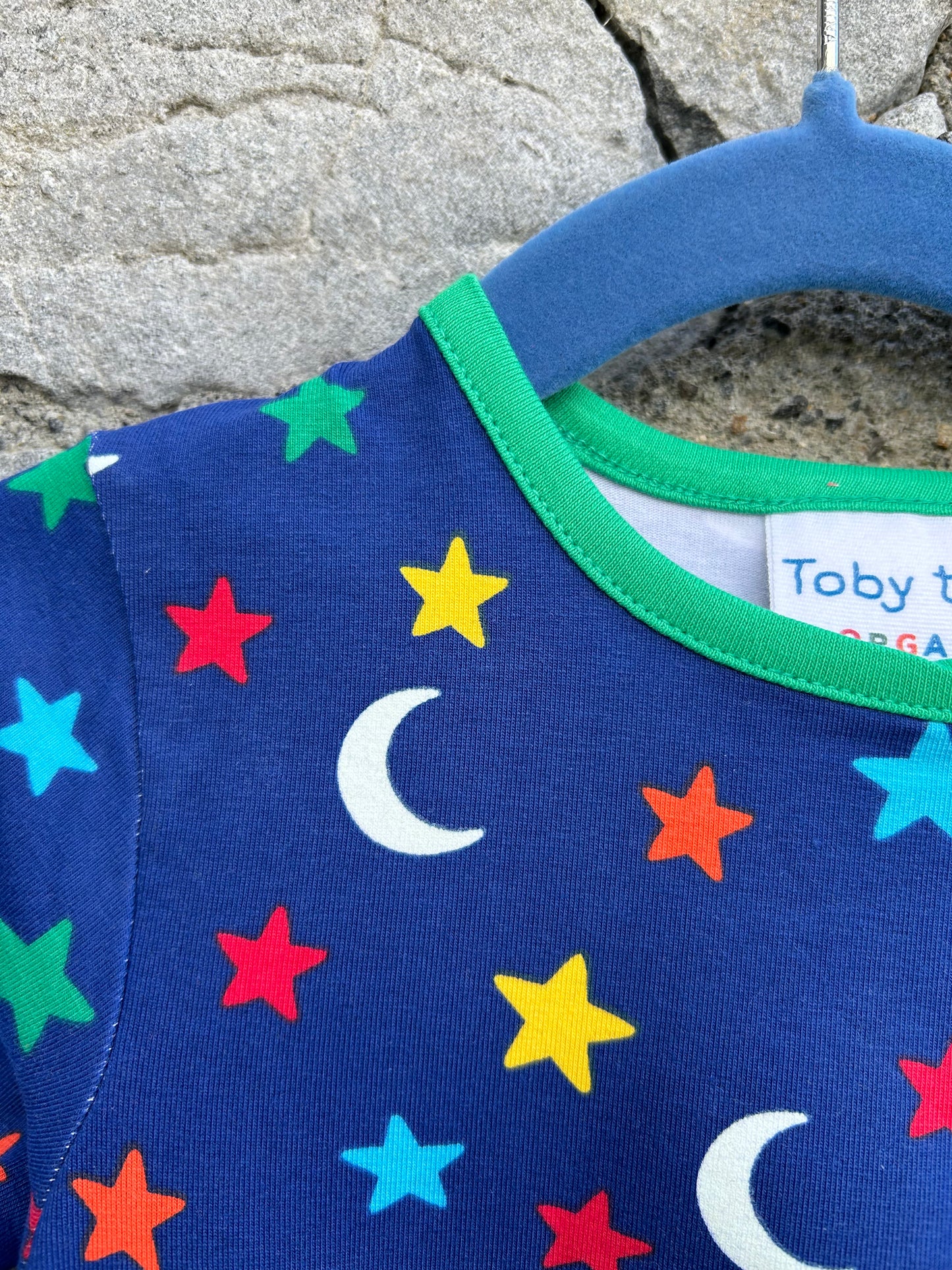 Stars blue skater dress  18-24m (86-92cm)