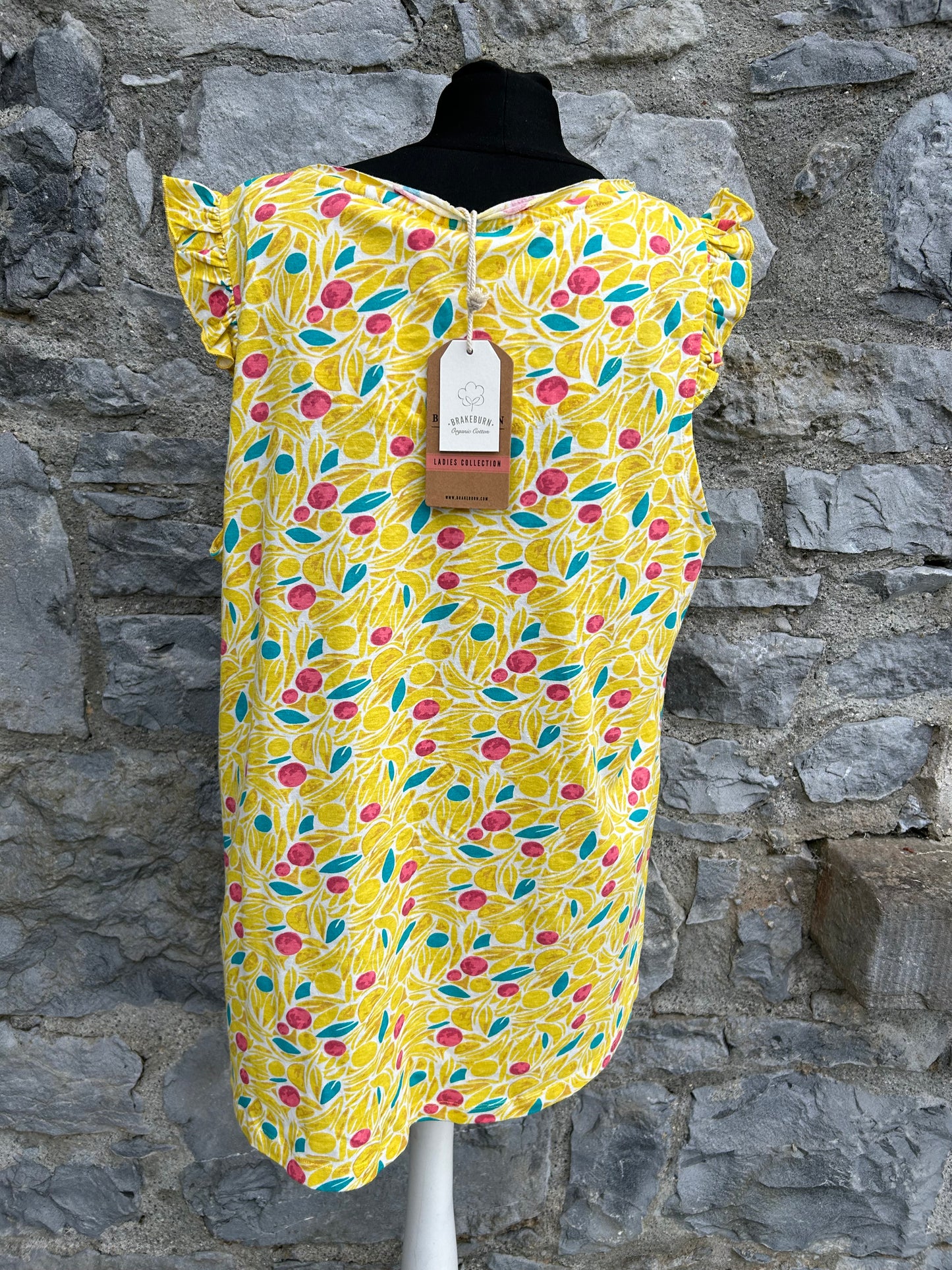 Yellow orchard vest uk 18-20