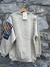 Load image into Gallery viewer, 80s Baseball grey sweatshirt  9-10y (134-140cm)

