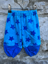 Load image into Gallery viewer, Blue stars velour pants  6m (68cm)
