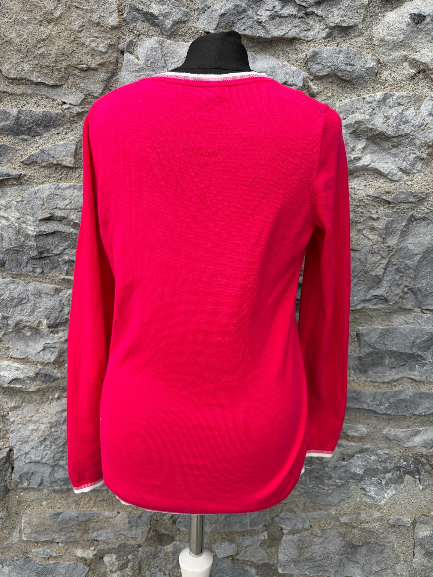 TH Pink argyle pattern jumper uk 8-10