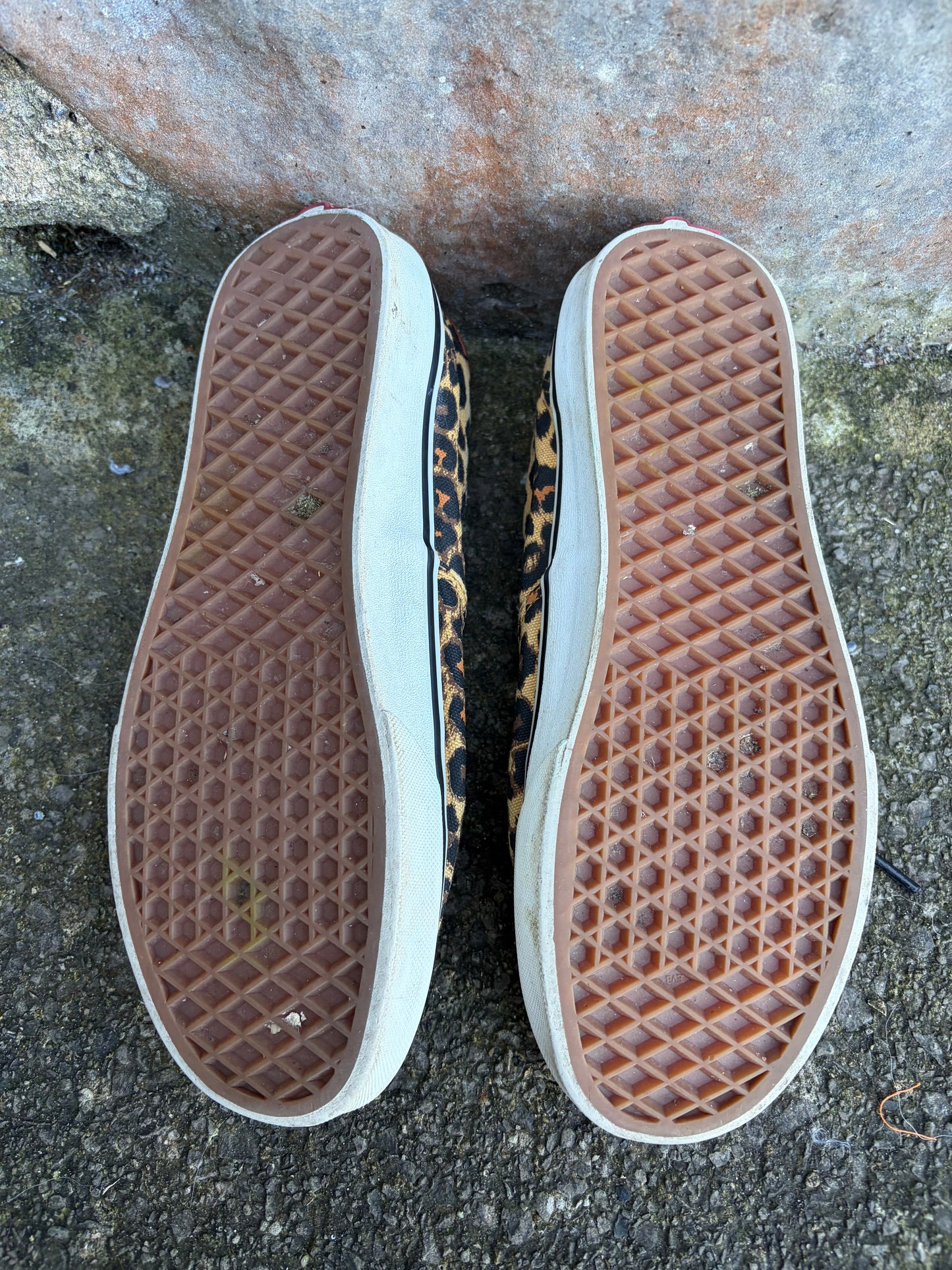 Vans Era 59 leopard print canvas sneakers  uk 6.5 (eu 40)