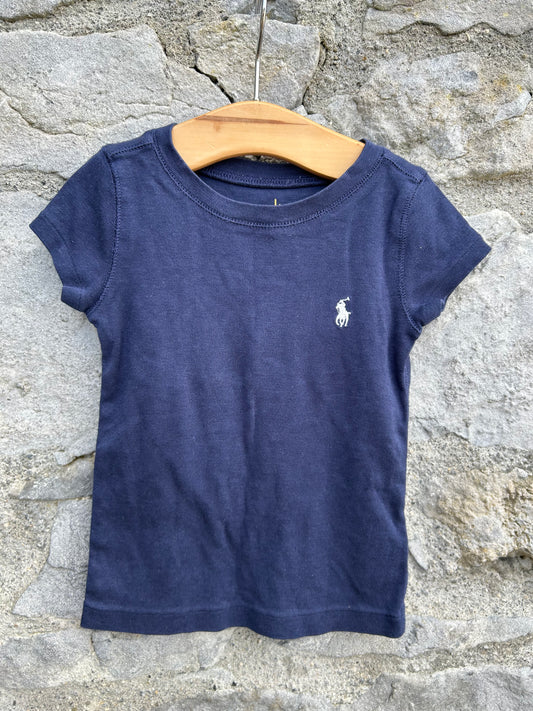 RL navy T-shirt  12-18m (80-86cm)