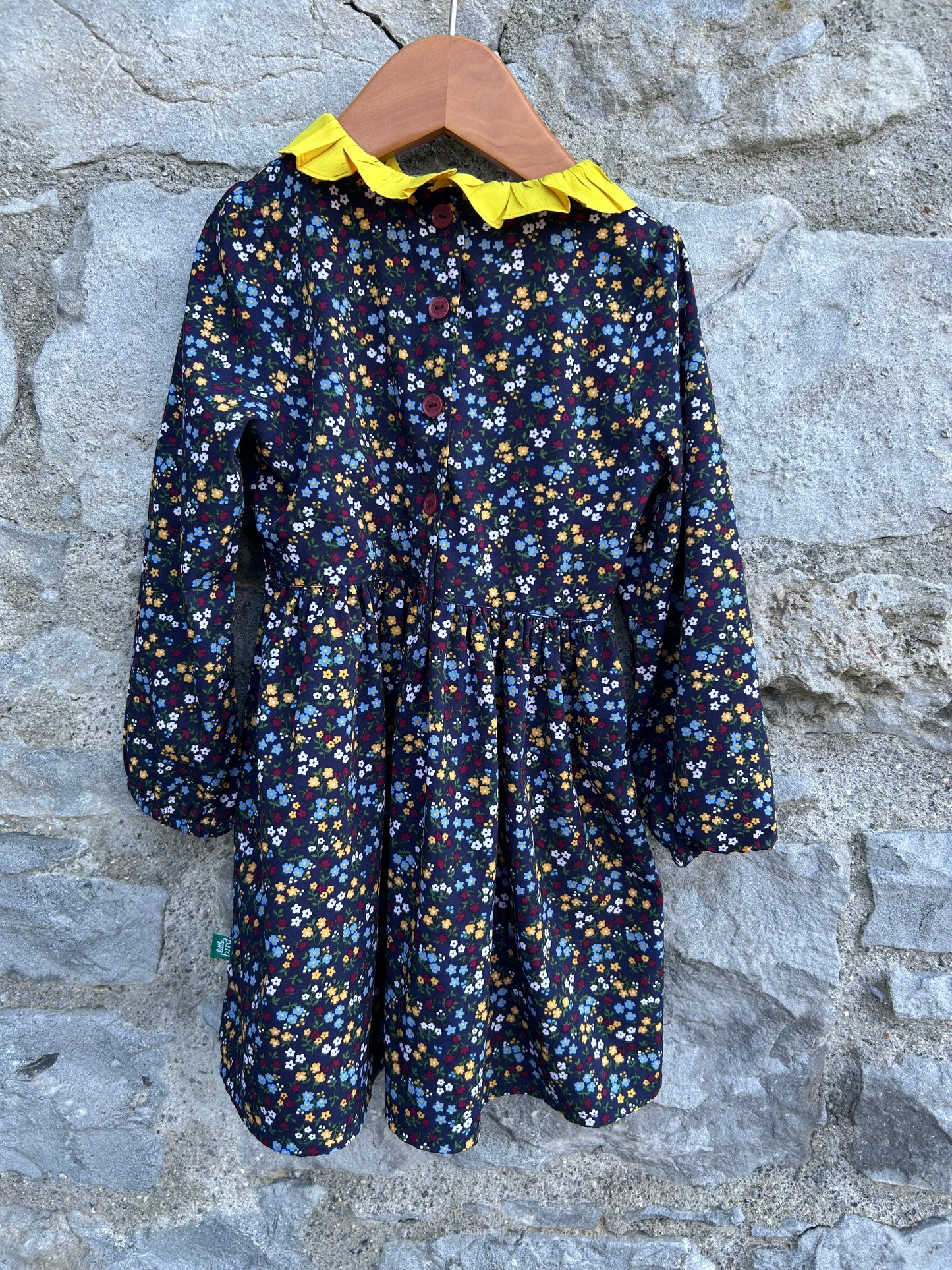 Navy floral dress 2-3y (92-98cm)