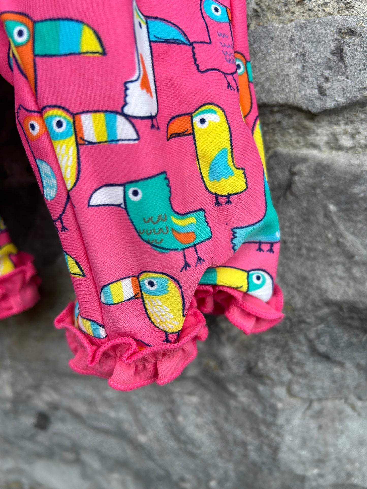 Toucan pink swimsuit 6-9m (68-74cm)