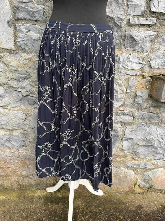 90s chains navy skirt uk 10