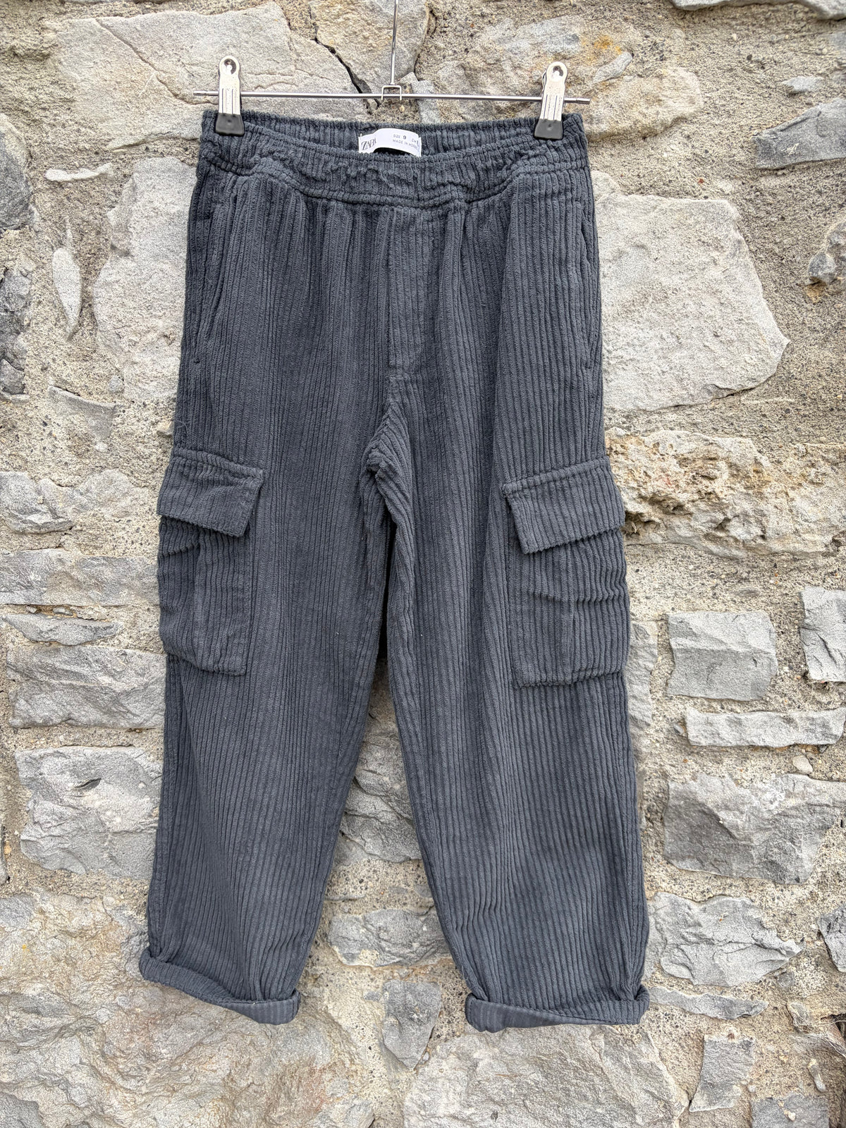 Grey combat cords  9y (134cm)