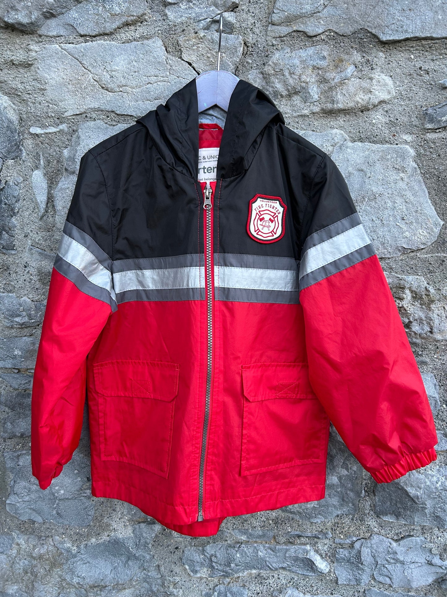 Fire fighter jacket  6-7y (116-122cm)