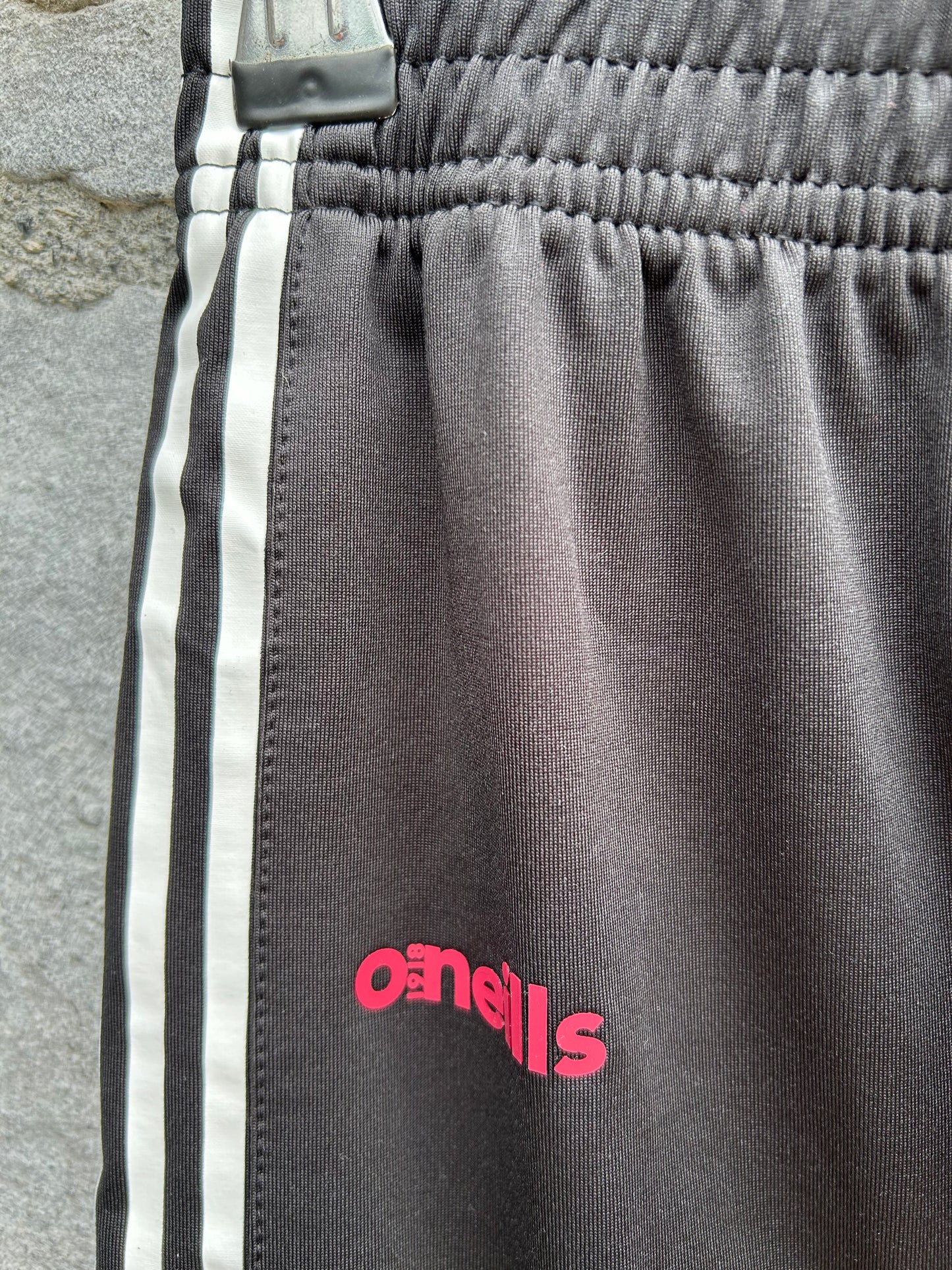 Black tracksuit pants  3-4y (98-104cm)