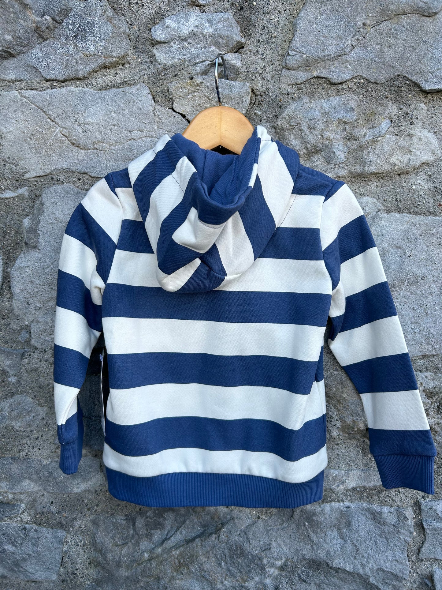 Navy&white stripy jacket  12-18m (80-86cm)