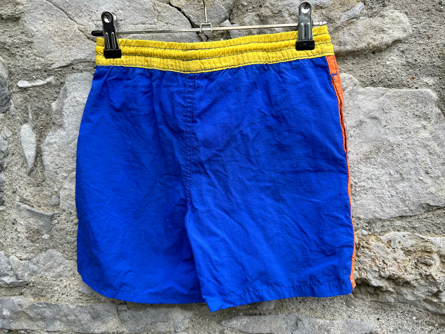 90s Blue&orange shorts  2-3y (92-98cm)