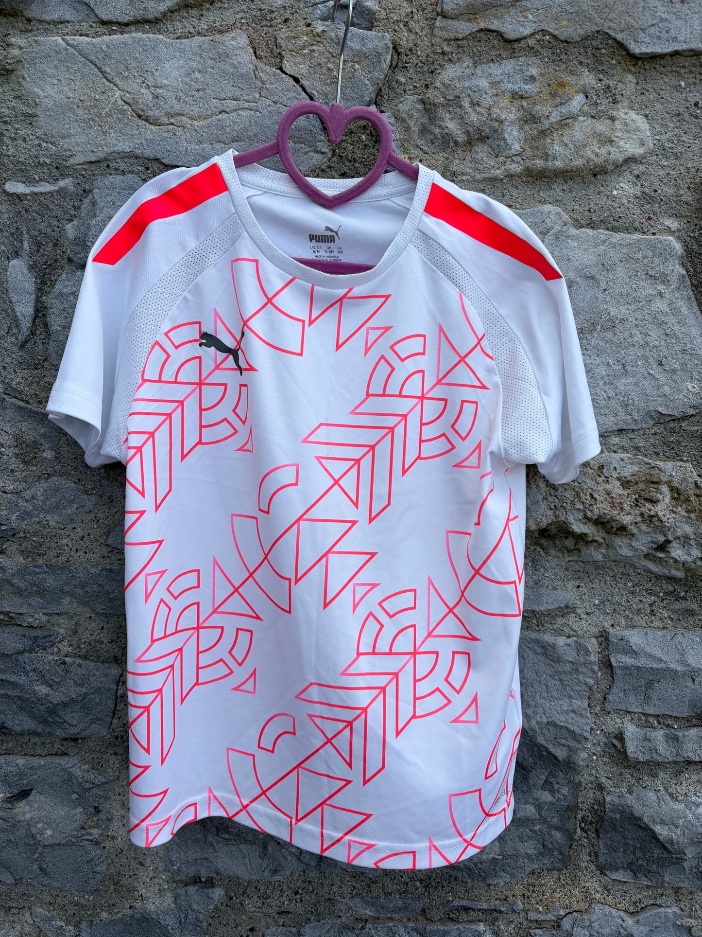 White team LIGA Graphic Jersey 9-10y (134-140cm)