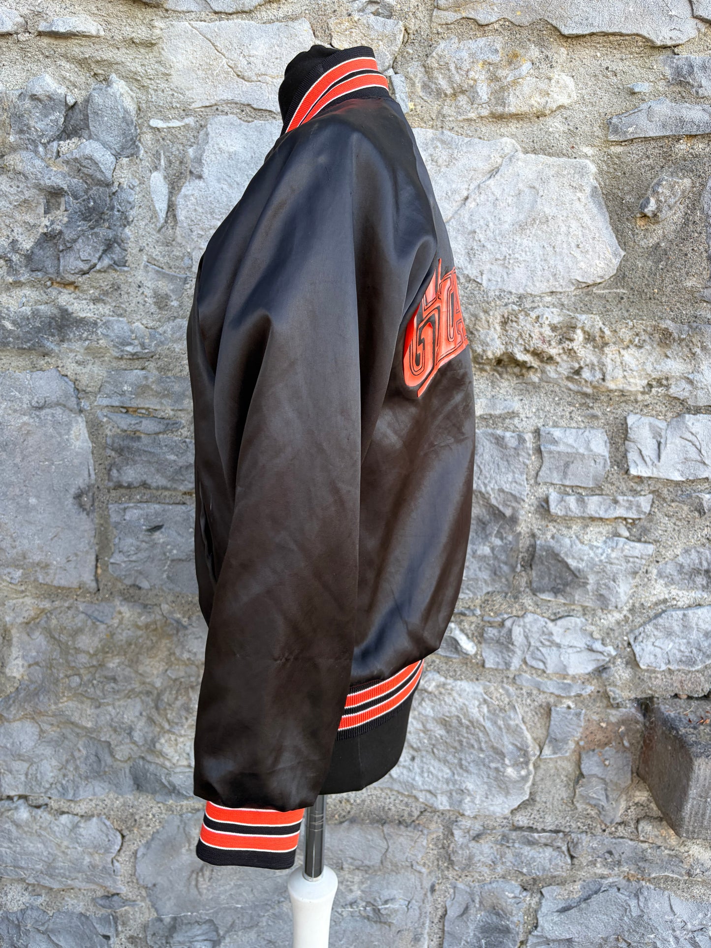 90s Giants black bomber jacket uk 6-8