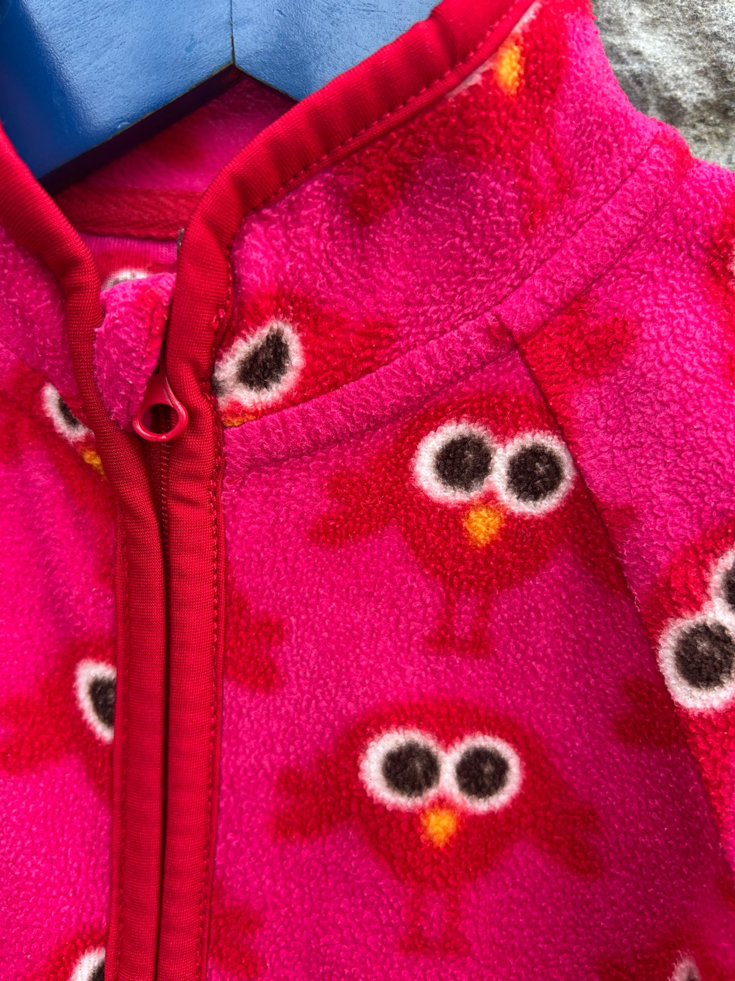 Pink bird fleece  3-4y (98-104cm)