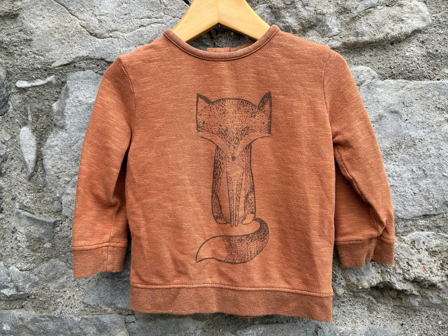 Fox Rusty sweatshirt  6-9m (68-74cm)