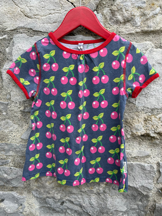 Cherries A-line T-shirt  5y (110cm)