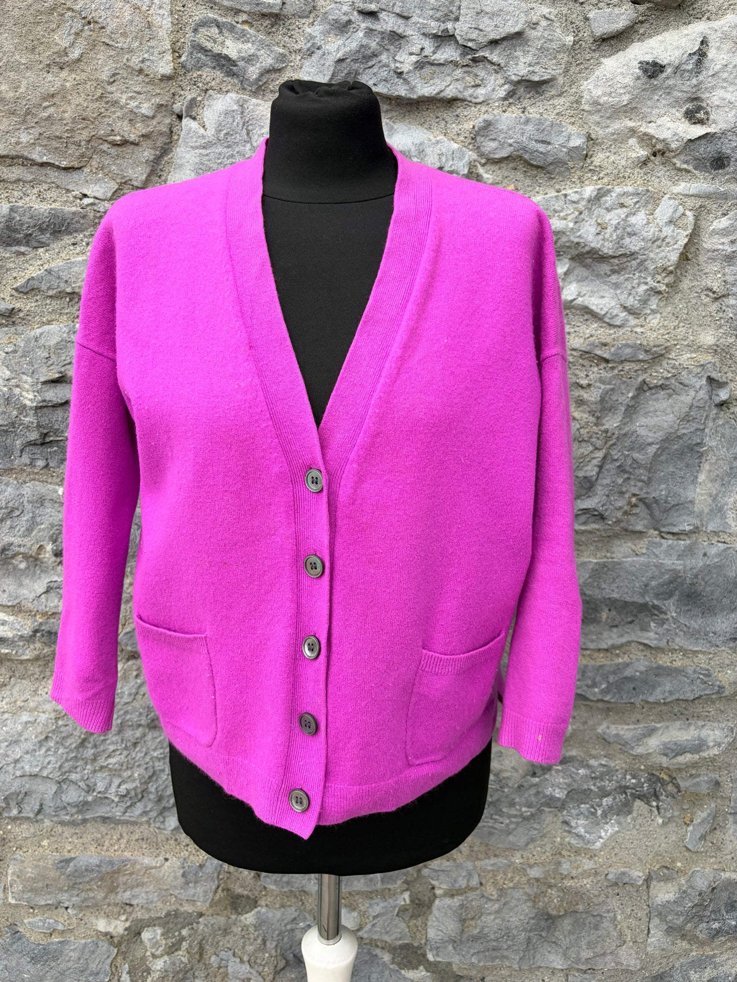 Pink cashmere cardigan uk 8-10