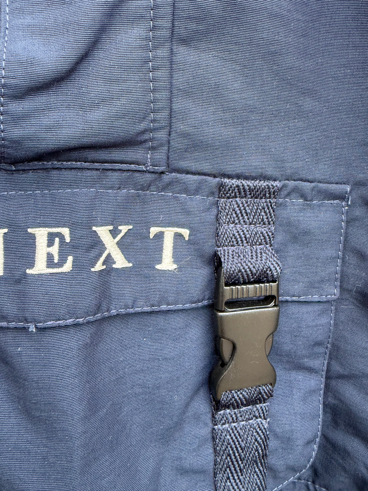 Y2K navy half zip jacket 3-6m (62-68cm)