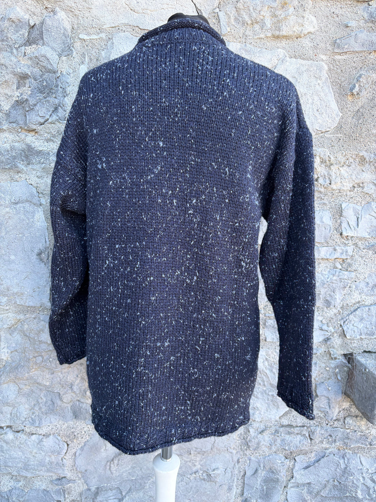 Melange charcoal jumper uk 12-14