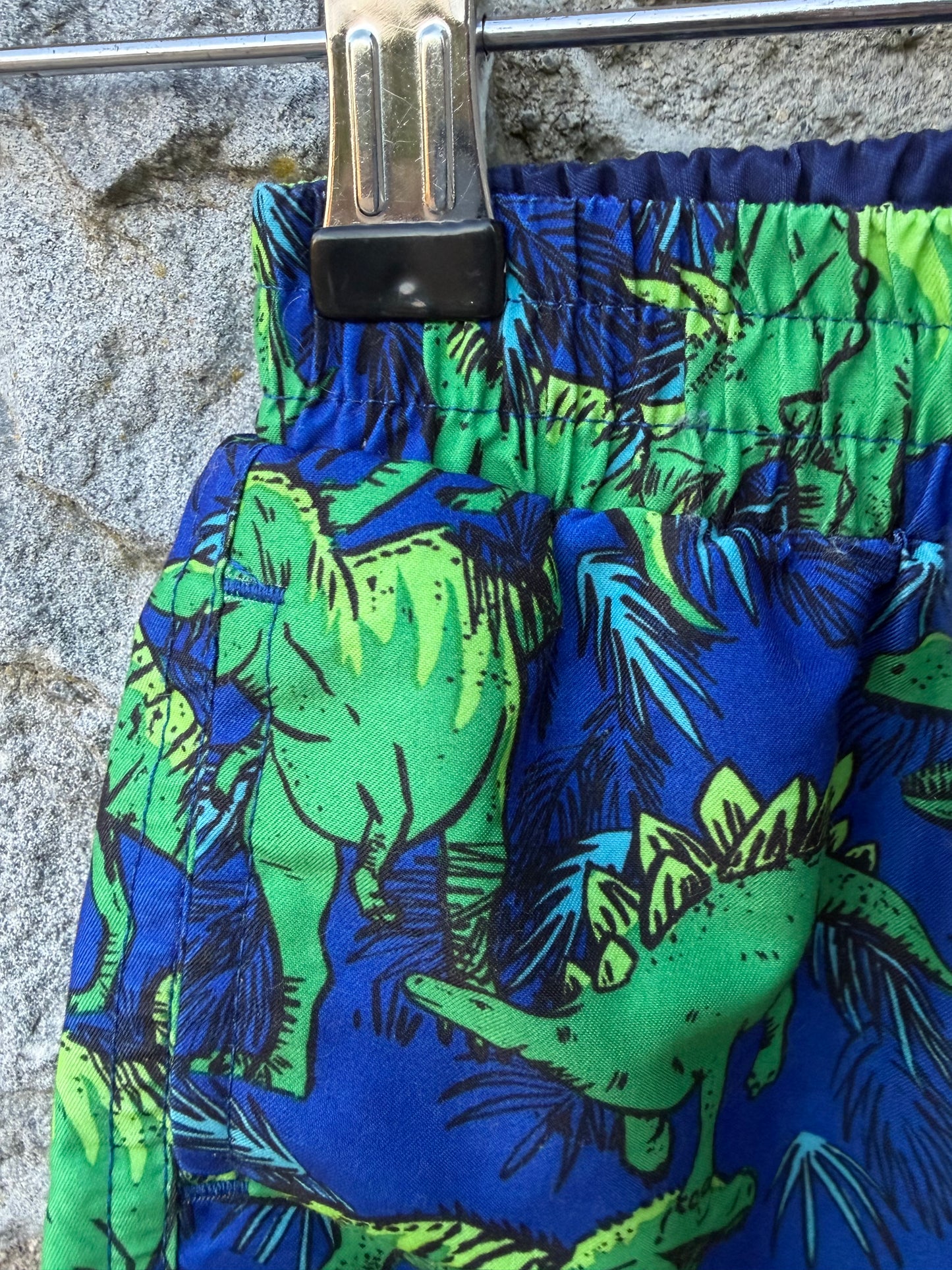 Dinosaurs blue swim shorts 3-6m (62-68cm)