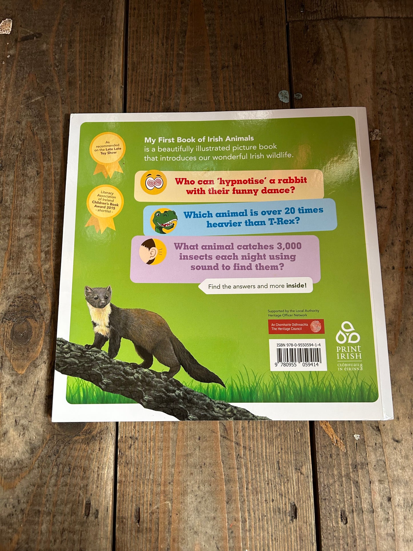 My first book of Irish animals