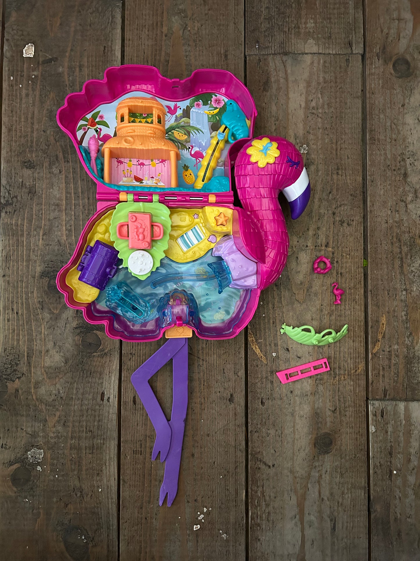Flamingo polly pocket