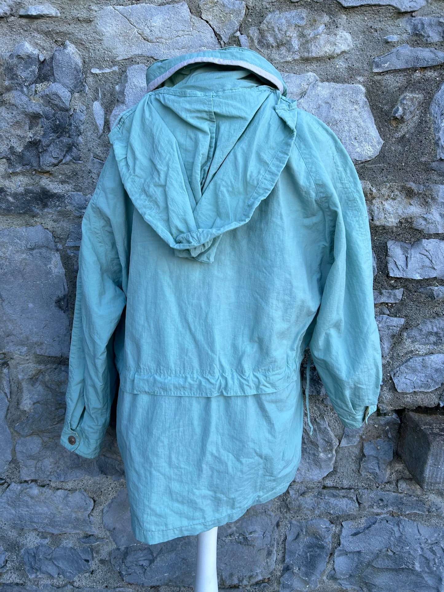 80s light blue jacket uk 10-12