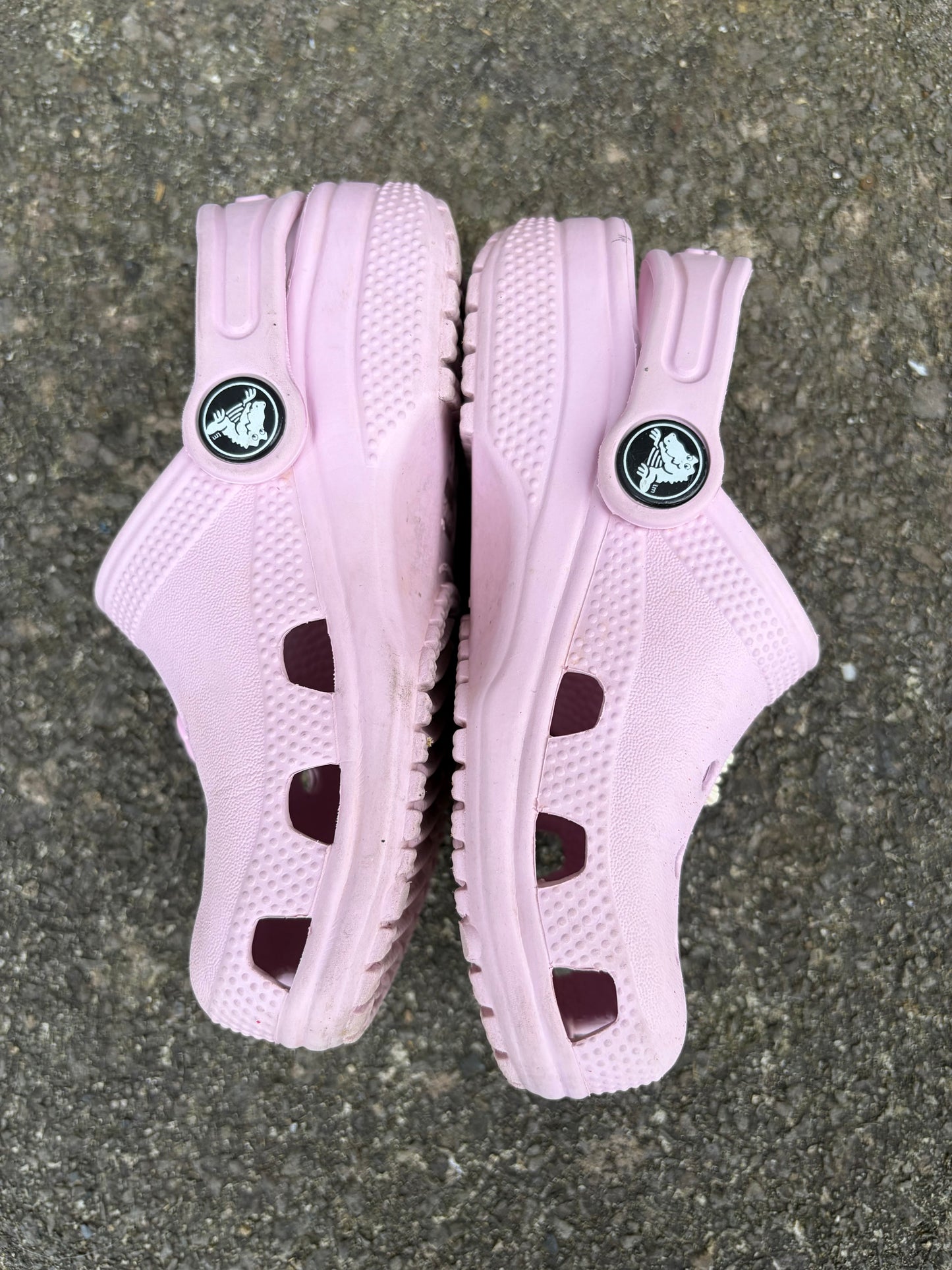Pink clogs  uk 9 (eu 25-26)