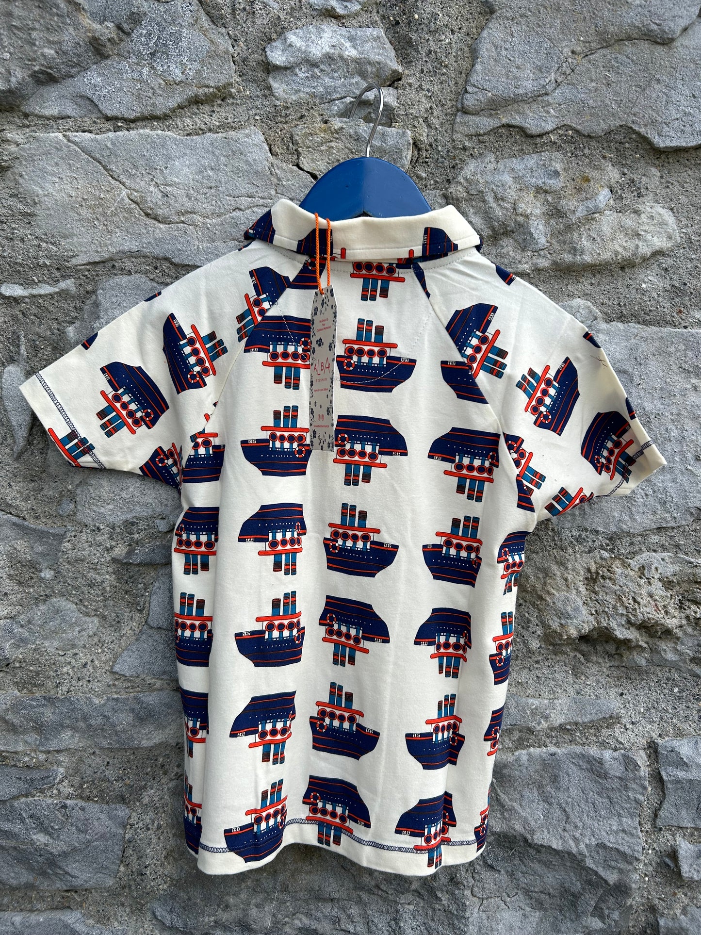 Ship Vanilla Chris shirt 5y (110cm)