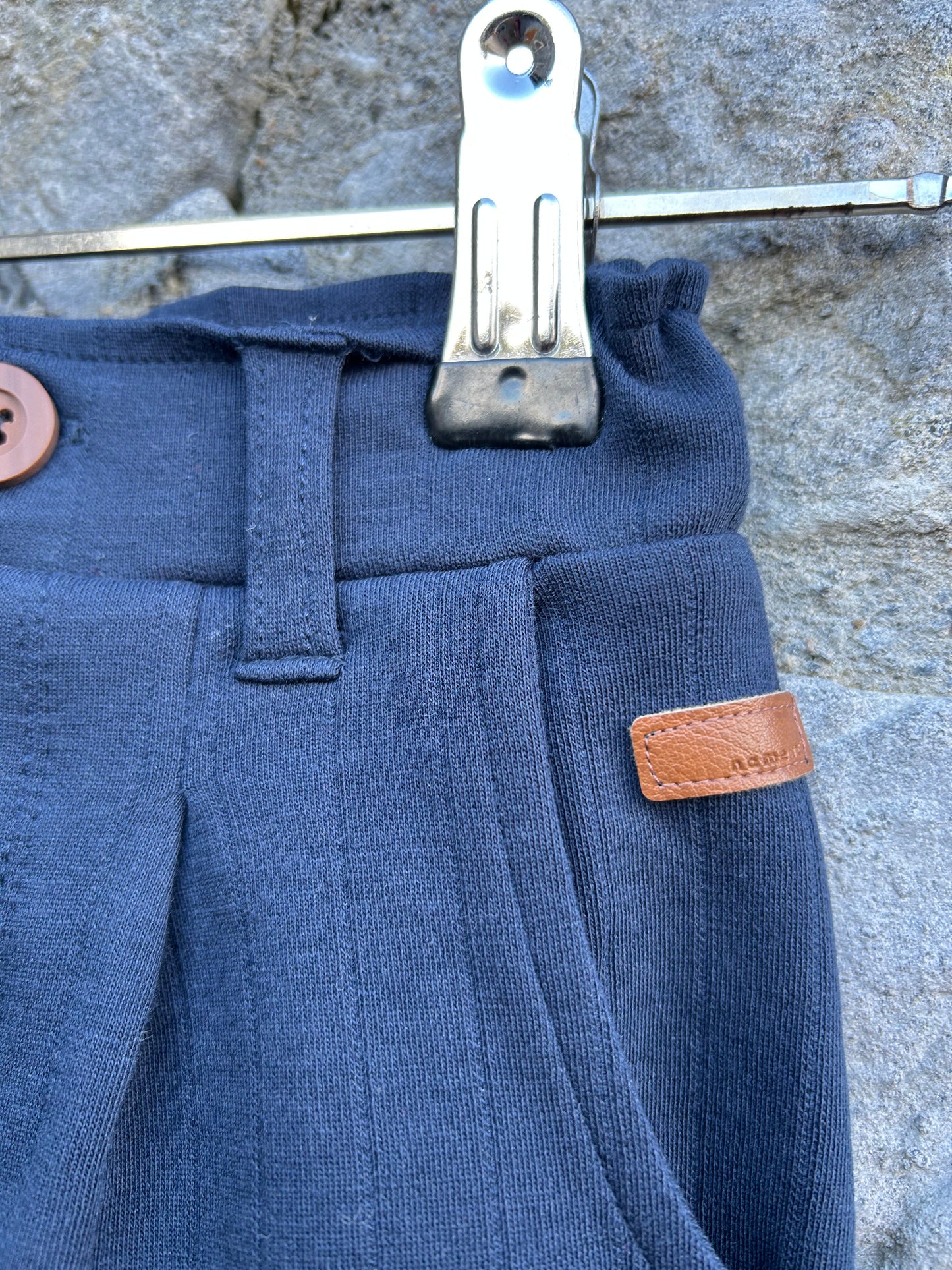 Navy sweat pants  9-12m (74-80cm)