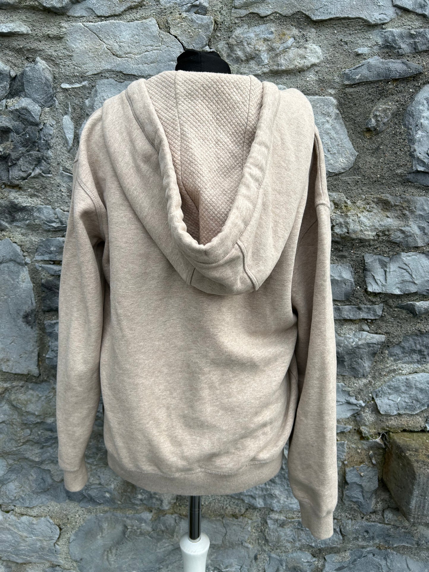Beige hoodie Small