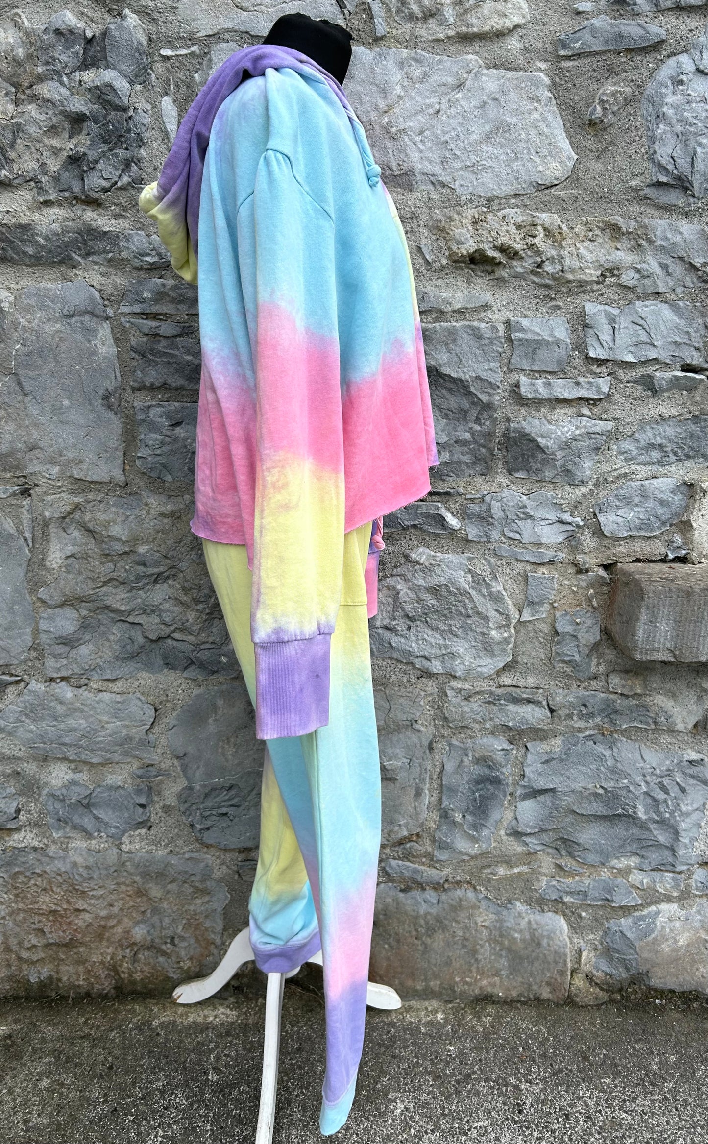 Rainbow tie dye tracksuit 10-12