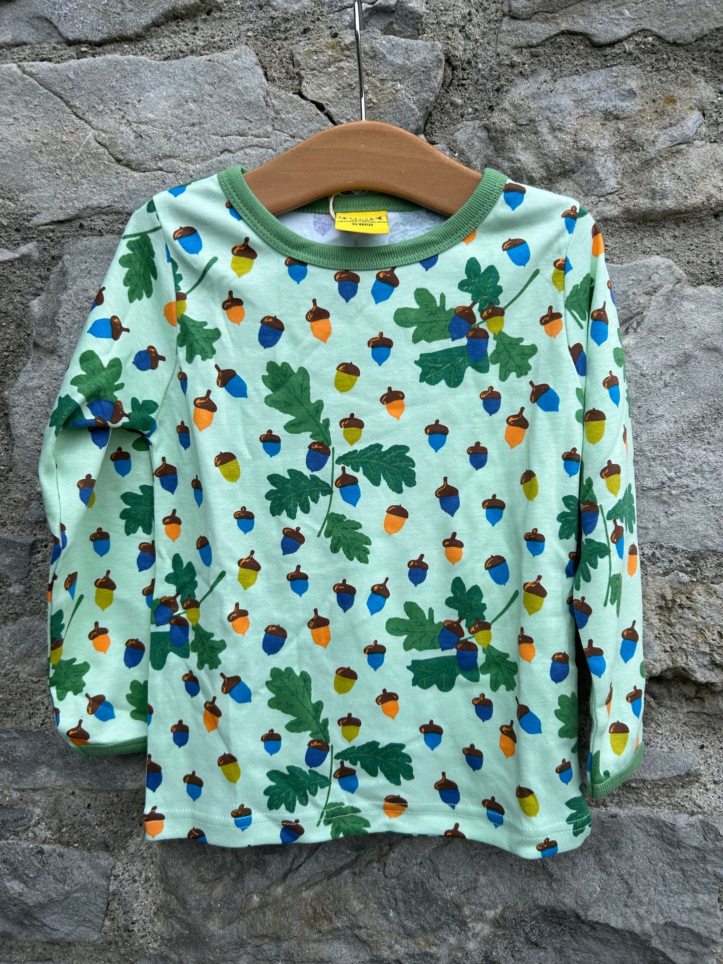 Acorns green top  3y (98cm)