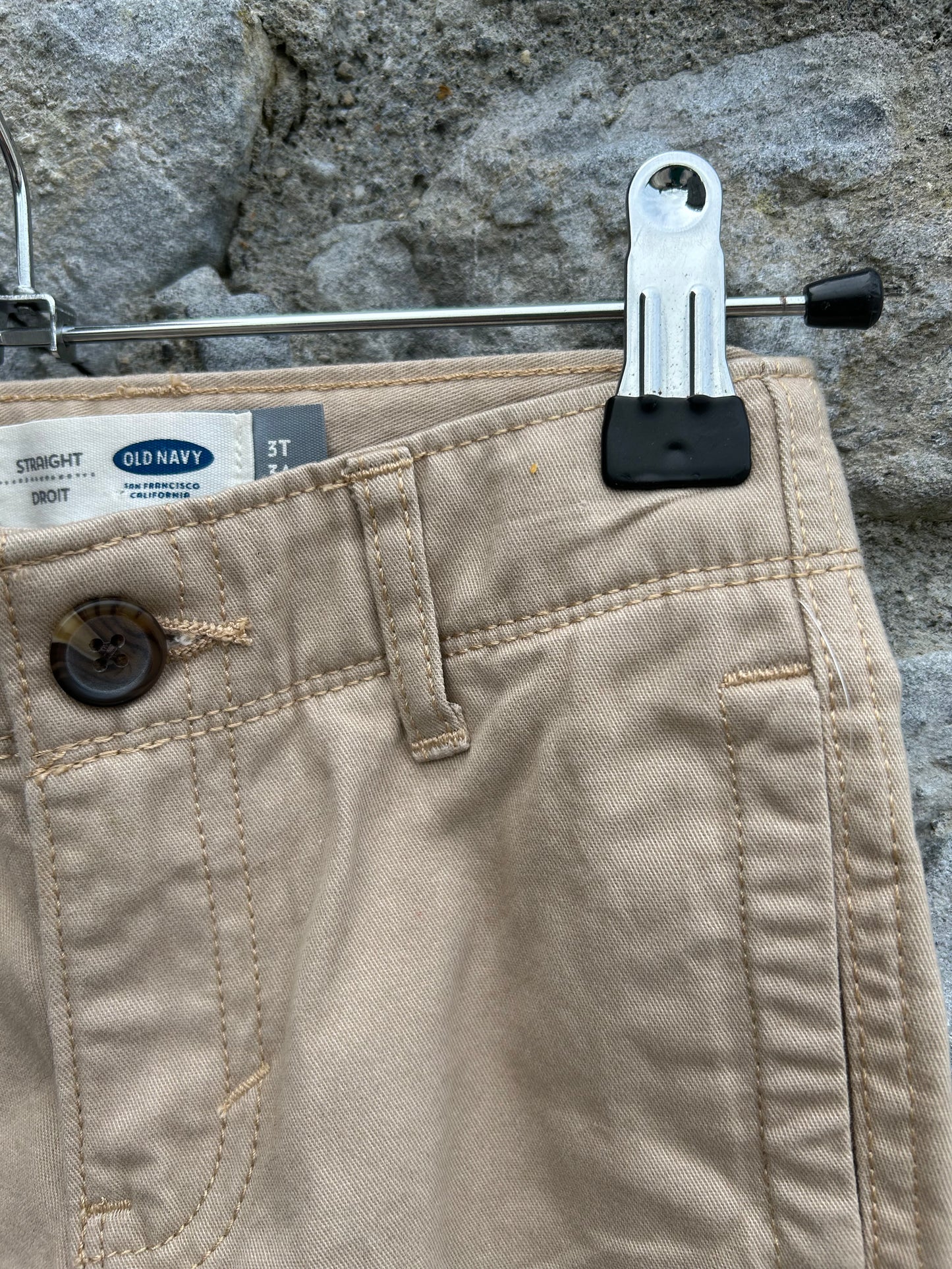 Beige pants   3y (98cm)