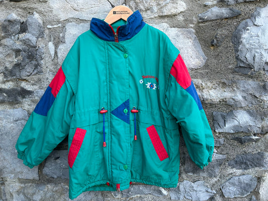 80s Nature Style Green jacket  6-7y (116-122cm)