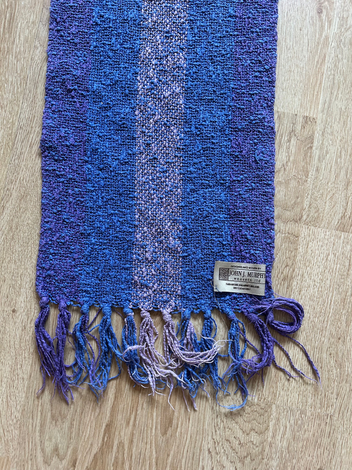 Purple scarf