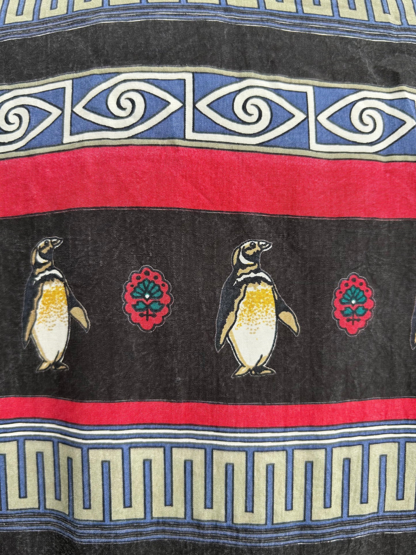 80s penguin panel shirt uk 16-18